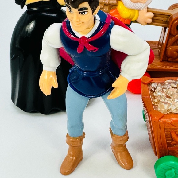 McDonald's Snow White and the Seven Dwarfs Happy Meal Toys 1992 Disney Lot Of 5 - Picture 5 of 10